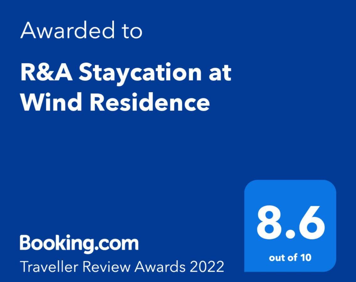 R&A Staycation At Wind Residence Tagaytay City Εξωτερικό φωτογραφία